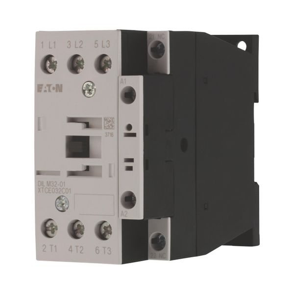 Contactor, 3 pole, 380 V 400 V 15 kW, 1 NC, 220 V 50 Hz, 240 V 60 Hz, AC operation, Screw terminals image 6