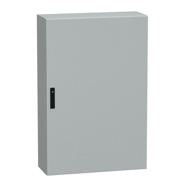 Spacial CRNG plain door w/o mount.plate. H1200xW800xD300 IP66 IK10 RAL7035 image 1