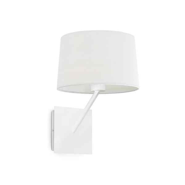 HANDY WHITE WALL LAMP 1XE27 20W image 1