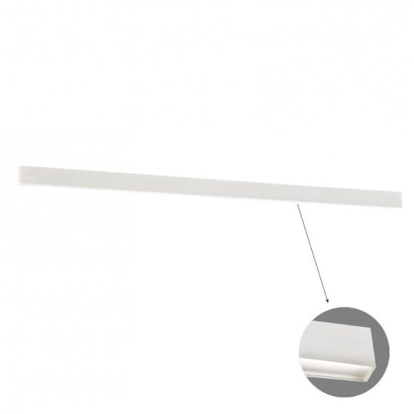 Linear Ceiling L3380 4000K White Microprismatic Di image 1