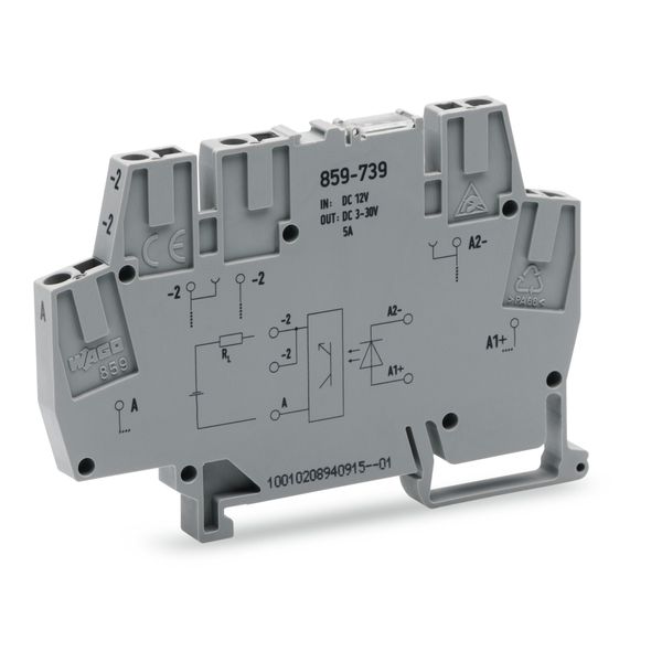 Optocoupler module Nominal input voltage: 12 VDC Output voltage range: image 1