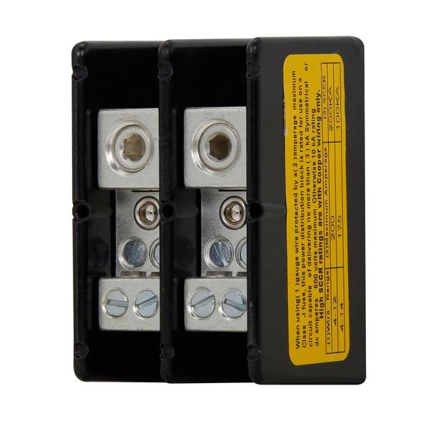 Terminal block, low voltage, 175 A, AC 600 V, DC 600 V, 2P, UL image 21