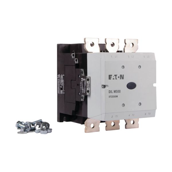 Contactor, 380 V 400 V 265 kW, 2 N/O, 2 NC, RAC 500: 250 - 500 V 40 - 60 Hz/250 - 700 V DC, AC and DC operation, Screw connection image 11