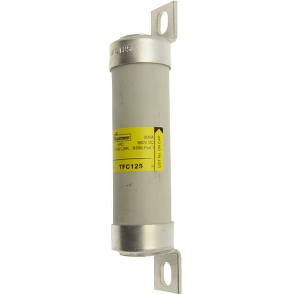 Fuse-link, 100 A, AC 1500 V, DC 660 V, 40 x 192 mm, gL/gG, BS image 2