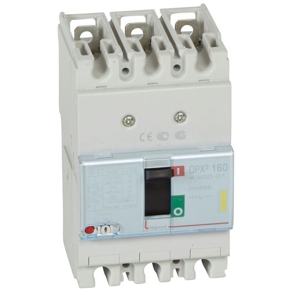 MCCB thermal magnetic - DPX³ 160 - Icu 16 kA - 400 V~ - 3P - 25 A image 2