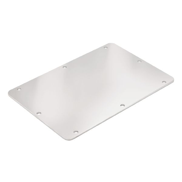 Flange plate, Klippon TB (Terminal Box), straight, 117 x 345 x 3 mm, G image 1