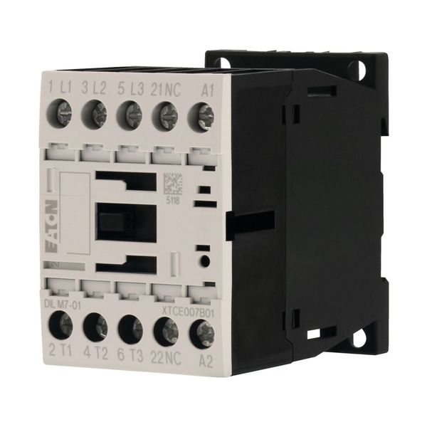 Contactor, 3 pole, 380 V 400 V 3 kW, 1 NC, 12 V DC, DC operation, Screw terminals image 9