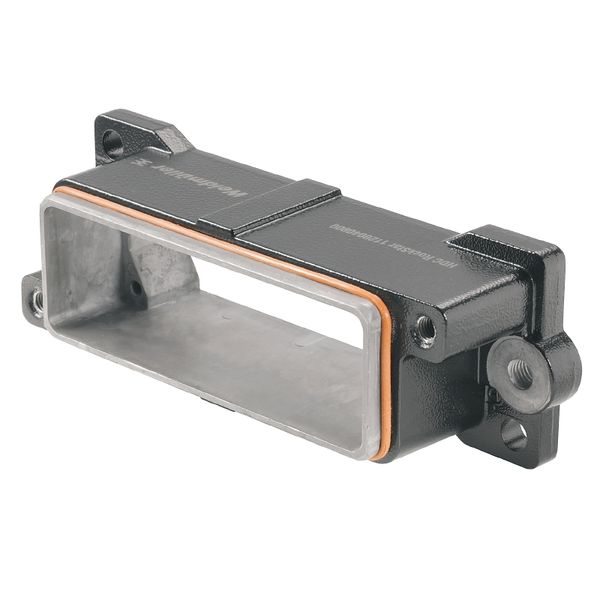 Housing (industry plug-in connectors), Bulkhead housing, Clamping yoke image 1