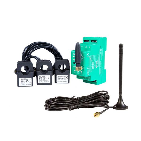 WI - FI ELECTRIC ENERGY MONITOR WITH ANTENNA TYPE:MEW-01/ANT image 1