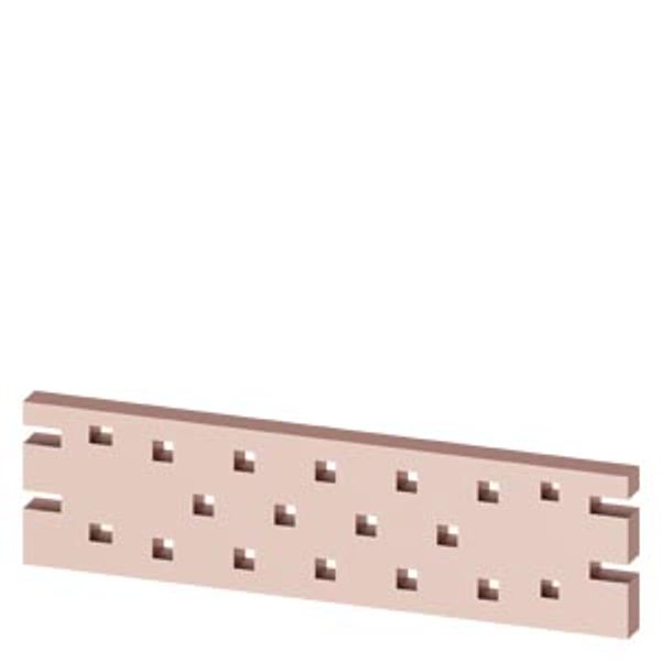 ALPHA 3200 Eco busbar N, 2x100x10mm, W: 400mm image 1