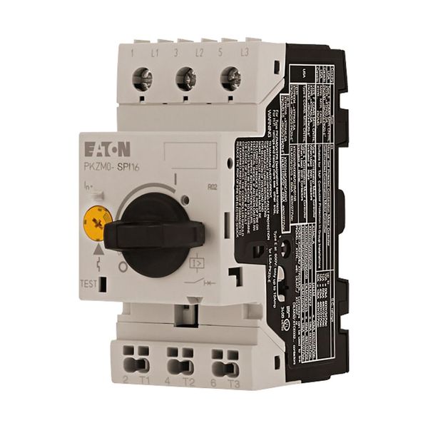 Motor-protective circuit-breaker, 7.5 kW, 10 - 16 A, Feed-side screw terminals/output-side push-in terminals image 12