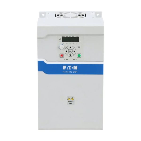 Variable frequency drive, 600 V AC, 3-phase, 18 A, 11 kW, IP20/NEMA0, Radio interference suppression filter, 7-digital display assembly, Setpoint pote image 27