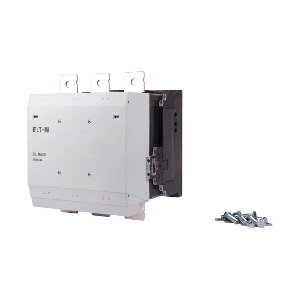 Contactor, 380 V 400 V 355 kW, 2 N/O, 2 NC, RAC 500: 250 - 500 V 40 - 60 Hz/250 - 700 V DC, AC and DC operation, Screw connection image 5