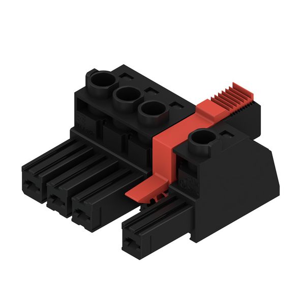 PCB plug-in connector (wire connection), 7.62 mm, Number of poles: 4,  image 2