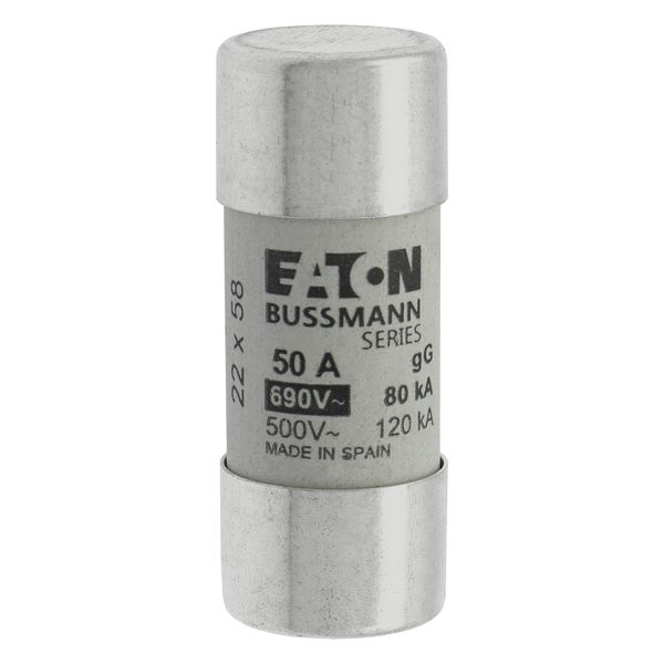 Fuse-link, LV, 50 A, AC 690 V, 22 x 58 mm, gL/gG, IEC image 8