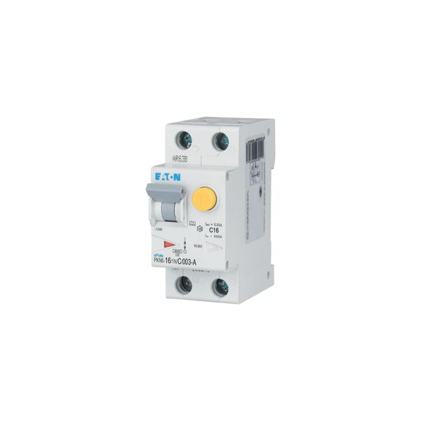 RCD/MCB combination, 16 A, 30 mA, MCB trip characteristic: C, 1p+N, RCD trip characteristic: A image 26