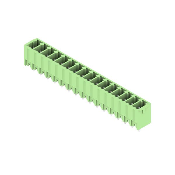 PCB plug-in connector (board connection), 3.81 mm, Number of poles: 16 image 3