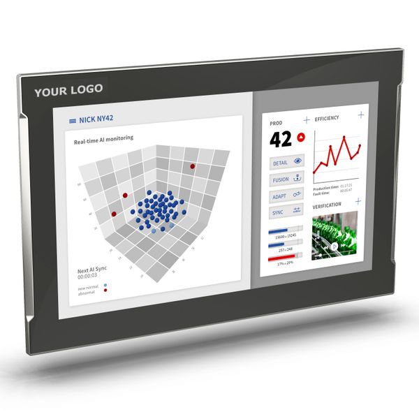 Industrial Monitor, 18.5" display with capacitive touchscreen, Build-i NYM10012E image 3