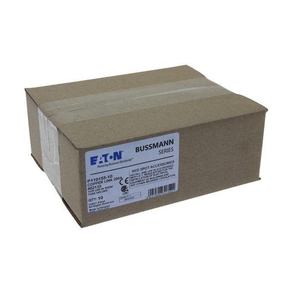 Neutral link, low voltage, 200 A, AC 690 V, BS88, BS, copper image 12