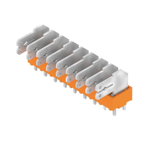 PCB terminal, 5.00 mm, Number of poles: 9, Conductor outlet direction: image 2