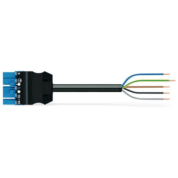 pre-assembled connecting cable Cca Plug/open-ended blue image 2