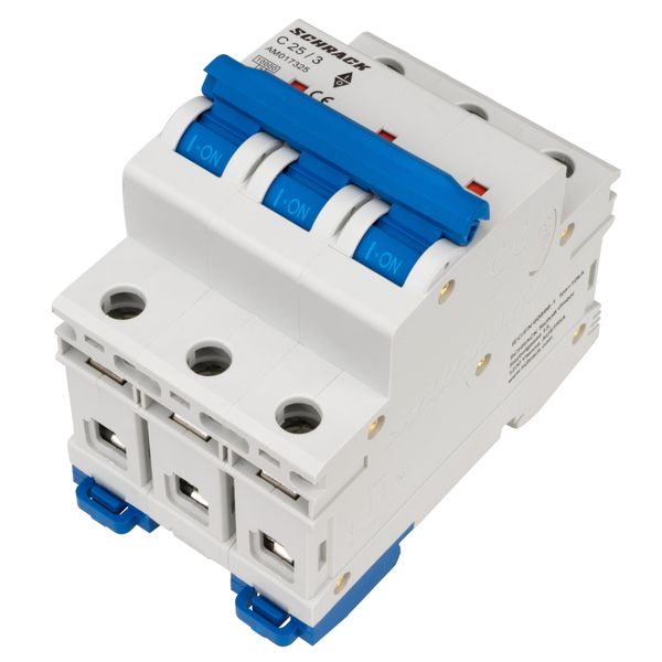 Miniature Circuit Breaker (MCB) AMPARO 10kA, C 25A, 3-pole image 6