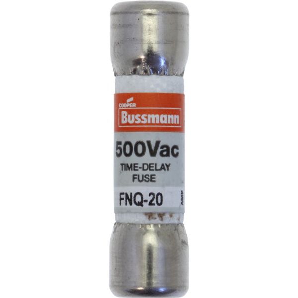 Fuse-link, LV, 20 A, AC 500 V, 10 x 38 mm, 13⁄32 x 1-1⁄2 inch, supplemental, UL, time-delay image 2
