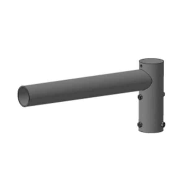 URBAN [O3] - KIT FIXING ROUND POLE-HEAD - SINGLE - GRAPHITE GREY image 2