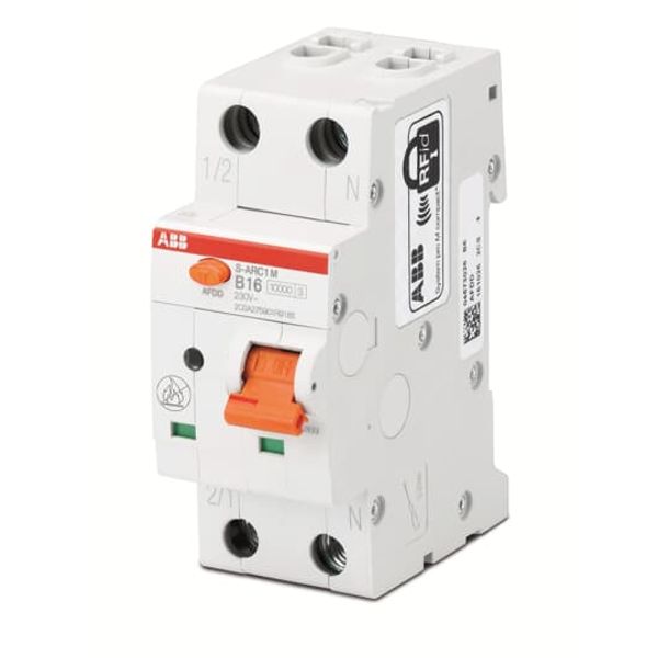 S-ARC1 M C6 Arc fault detection device integrated with MCB image 1