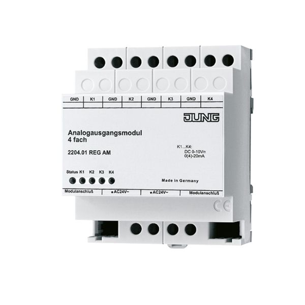 Output module KNX Analog actuator module image 5