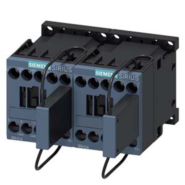 contactor relay, latched, railway, 3 NO, 32 V DC, 0.7-1.25* Us, with integrated varistor, screw image 1