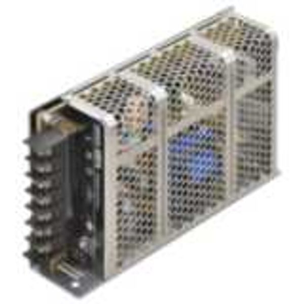 Power supply, 100 W, 100-240 VAC input, 5 VDC, 20 A output, Front term S8FS0073G image 2