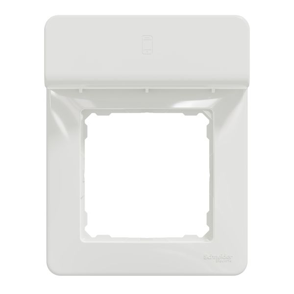Sedna Design & Elements, Frame support for mobile 1 gang, professional, white image 4