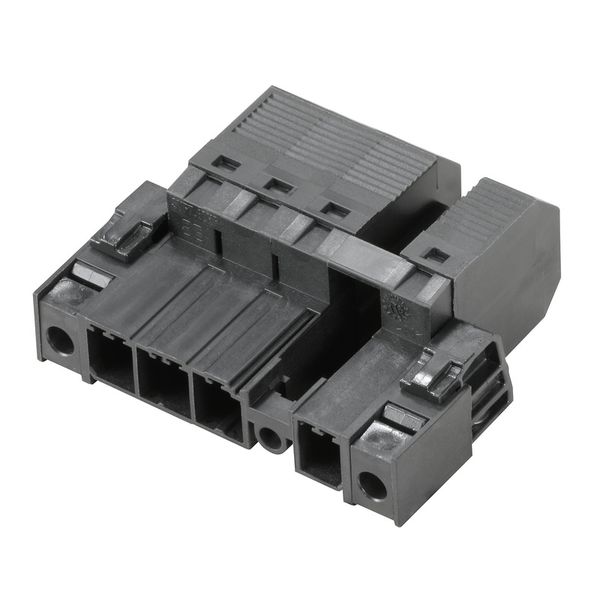 PCB plug-in connector (wire connection), 7.62 mm, Number of poles: 4,  image 1