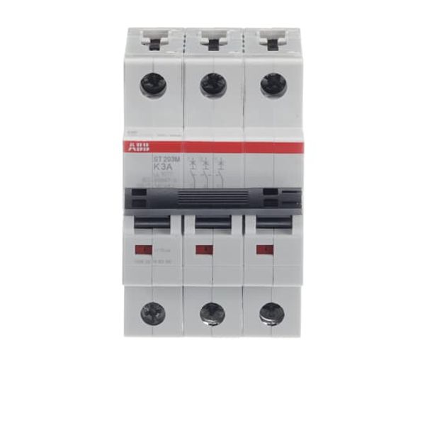 ST203M-K3 Miniature Circuit Breaker - 3P - K - 3 A image 1