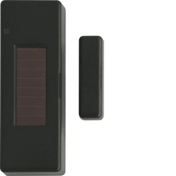 Wireless window/door contact with solar cell, anthracite mat image 1