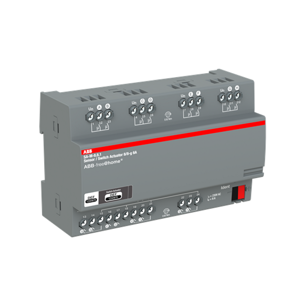 SA-M-8.8.1 Switch Actuator I/O, 8-fold, 6 A, MDRC image 5