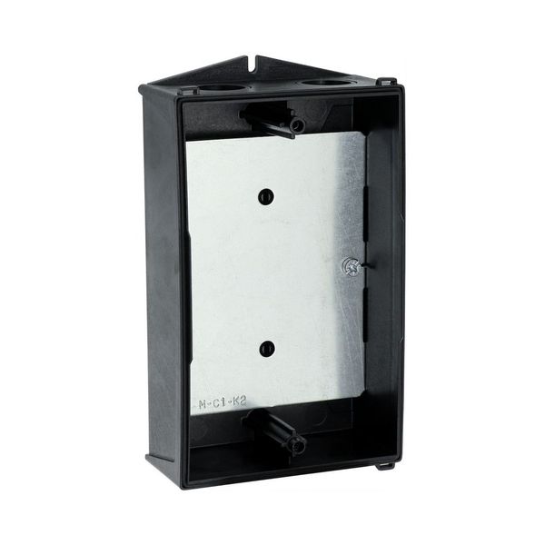 Insulated enclosure, HxWxD=160x100x145mm, +mounting plate image 56