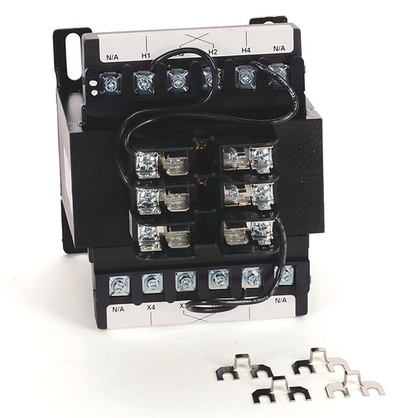 Allen-Bradley, 1497B - CCT, 500VA, 240x480V 60Hz Primary-120/240V Secondary, 2 Primary - 1 Secondary Fuse Blocks image 1