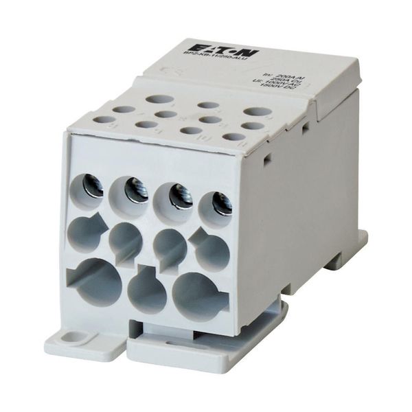 Terminal block, 1 pole, 250A, 11 output terminals, ALU image 2