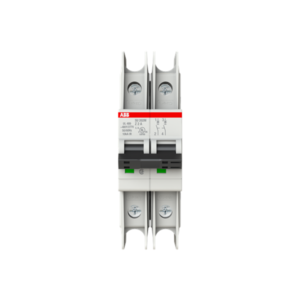 SU202M-Z2 Miniature Circuit Breaker - 2P - Z - 2 A image 7