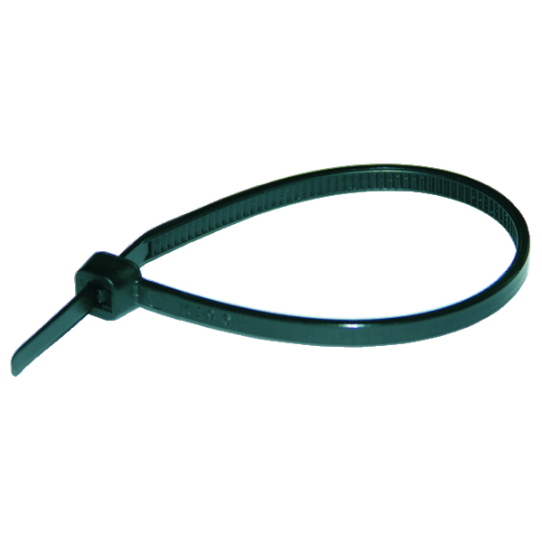 Black UV-resistant cable tie 523x8.8 mm image 1