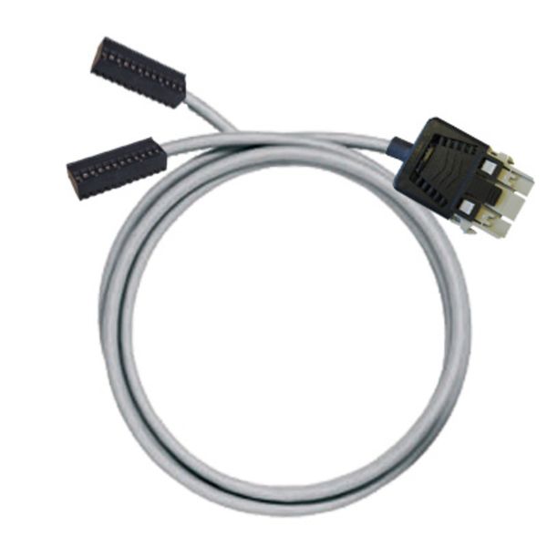 PLC-wire, Digital signals, 24-pole, Cable LiYY, 1 m, 0.25 mm² image 2