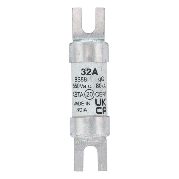 Fuse-link, LV, 32 A, AC 550 V, BS88/A1, 14 x 55 mm, gL/gG, BS image 8