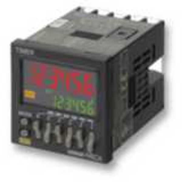 Timer, plug-in, 8-pin, DIN 48x48 mm, IP66, 4 preset & 4 actual time di image 4