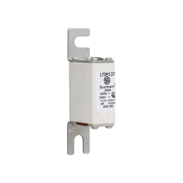 Fuse-link, high speed, 200 A, AC 690 V, DIN 000, 21 x 40 x 100 mm, aR, DIN, IEC, single indicator image 14