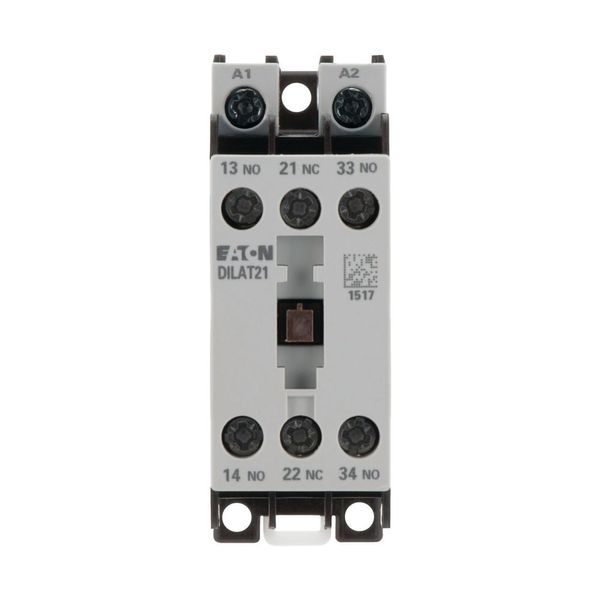 Contactor relay, 24 V DC, 2 N/O, 1 NC, Screw terminals, DC operation image 9