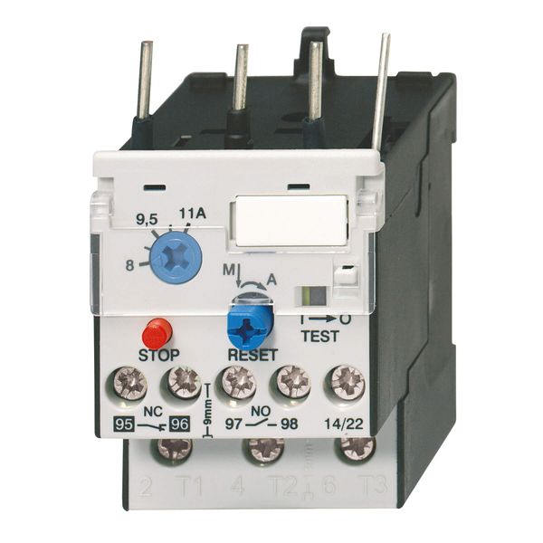 Overload relay, 3-pole, 1.2-1.8 A, direct mounting on J7KN10-40, hand image 3