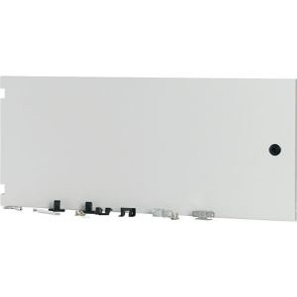 Section wide door, closed, HxW=400x800mm, IP55, grey image 2