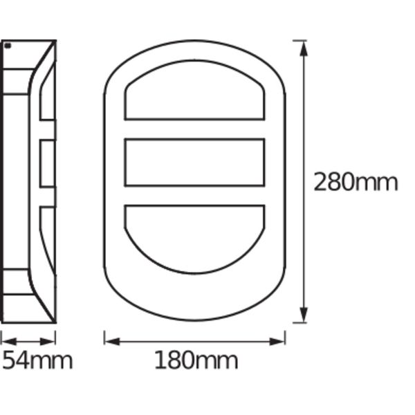 ENDURA STYLE PLATE Wall 12W image 9